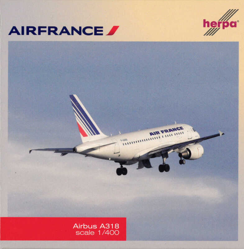 Airbus A318 Air France F-GUGD Herpa 562232 1:400