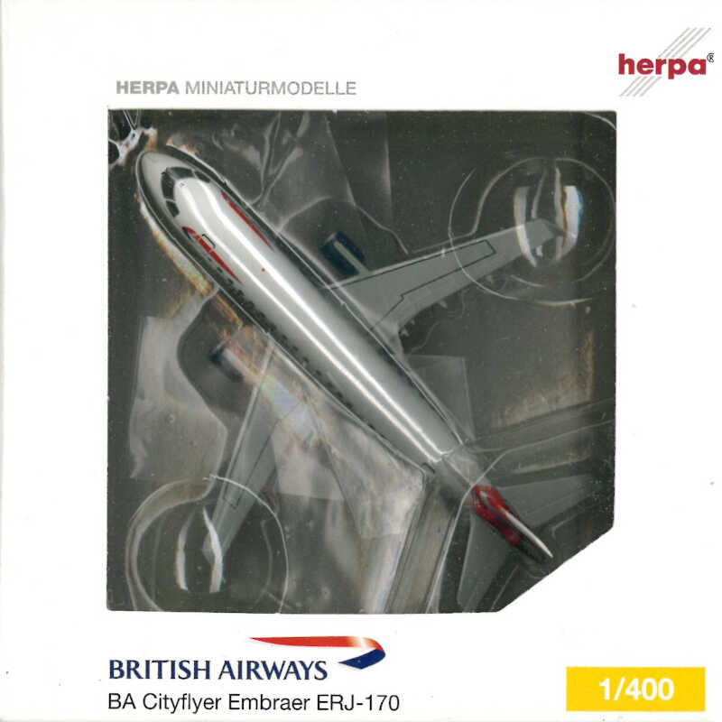 Embraer ERJ-170 British Airways Cityflyer G-LCYF Herpa 562317 1:400