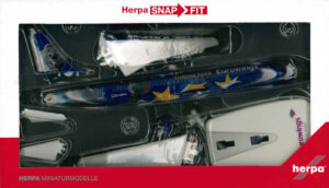 Airbus A320 Eurowings "Europa-Park" D-ABDQ Herpa Snap-Fit 611695 1:200