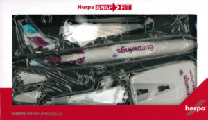 Airbus A320neo Eurowings D-AENA Herpa Snap-Fit 613910 1:200