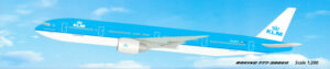 Boeing 777-300ER KLM Royal Dutch Airlines PH-BVJ PPC Holland Snap-Fit 1:200