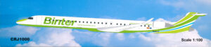 Bombardier CRJ1000 Binter Canarias Lupa Models Snap-Fit 1:100