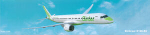 Embraer E195-E2 Binter Canarias Lupa Models Snap-Fit 1:100