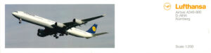 Airbus A340-600 Lufthansa D-AIHA Limox Snap-Fit 1:200