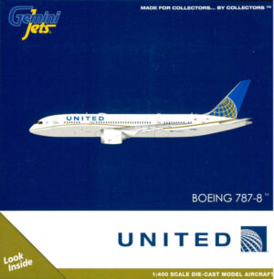 Boeing 787-8 United Airlines N27908 Gemini Jets GJUAL1790 1:400