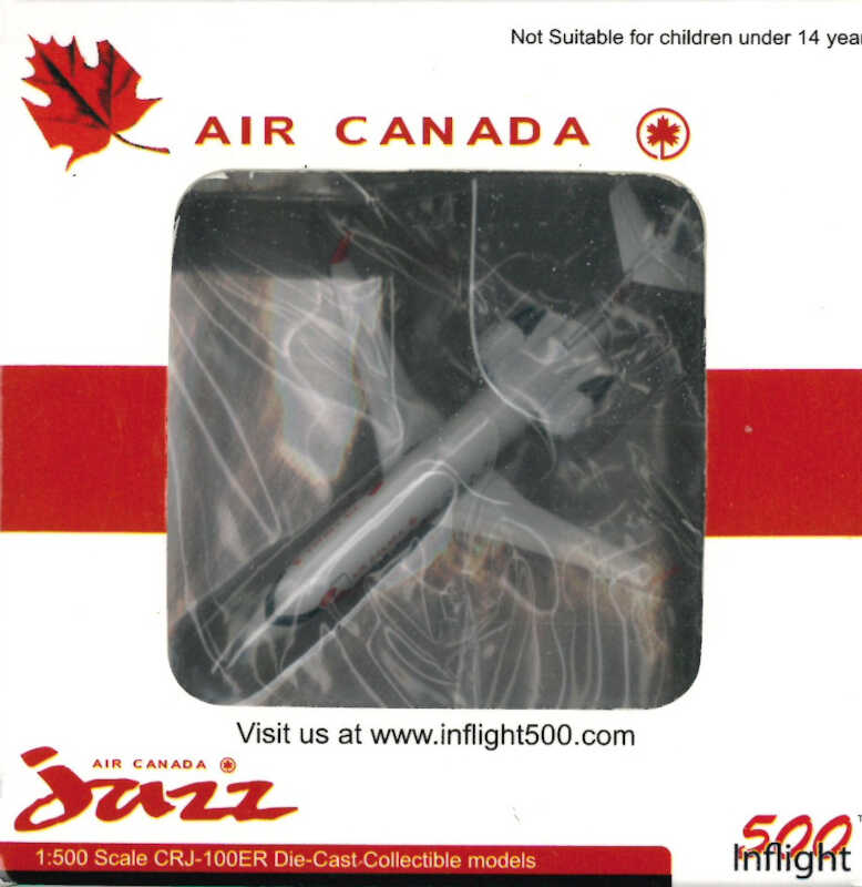 Bombardier CRJ-100ER Air Canada Jazz C-FZAQ Inflight500 IF520001 1:500