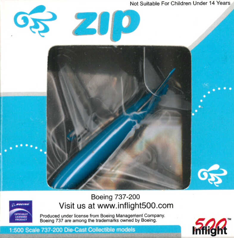 Boeing 737-200 ZIP Air C-GJGP Inflight500 IF5732016 1:500