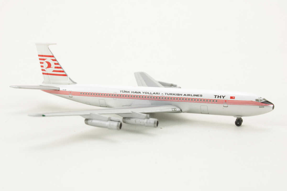 Boeing 707-320 Turkish Airlines TC-JBT Netmodels 1:500 – Bild 2