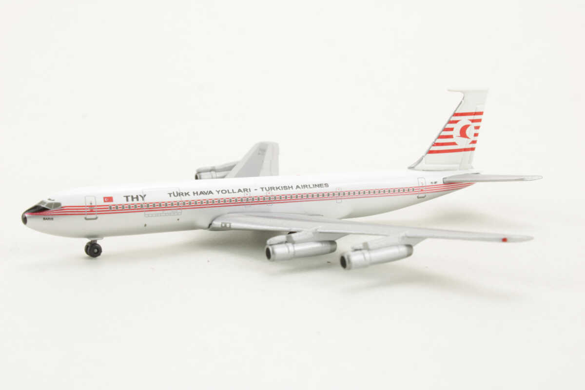 Boeing 707-320 Turkish Airlines TC-JBT Netmodels 1:500 – Bild 3
