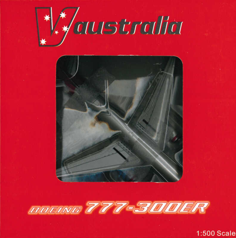 Boeing 777-300ER Vaustralia VH-VOZ Aeroclassics 1:500