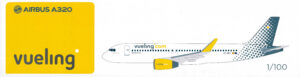 Airbus A320 Vueling EC-MES PPC Holland Snap-Fit 1:100