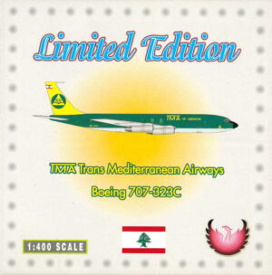 Boeing 707-323C TMA Trans Mediterranean Airways OD-AGD Phoenix 10027 1:400