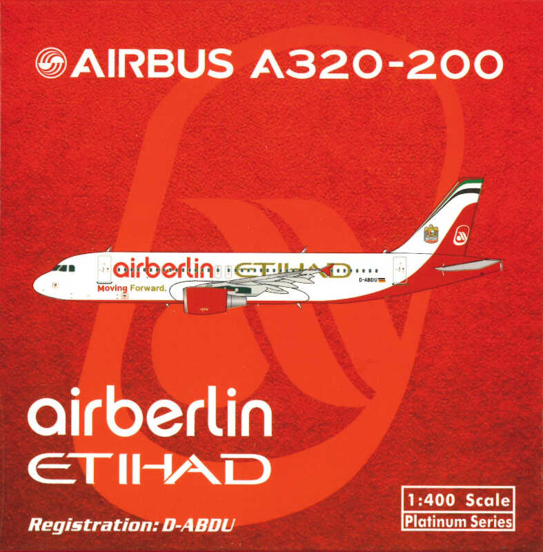 Airbus A320-200 Air Berlin Etihad D-ABDU Phoenix 10910 1:400