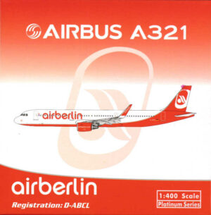 Airbus A321 Air Berlin D-ABCL Phoenix 11002 1:400