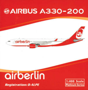 Airbus A330-200 Air Berlin D-ALPE Phoenix 11143 1:400