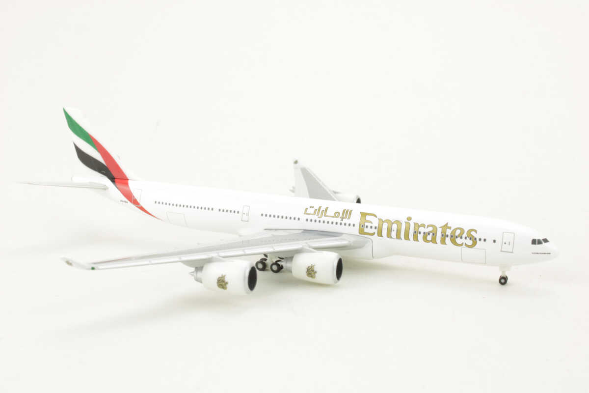 Airbus A340-500 Emirates A6-ERA *Emirates Box* Herpa 507387 1:500 – Bild 2