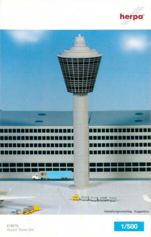 Airport Tower-Set Herpa 519670 1:500