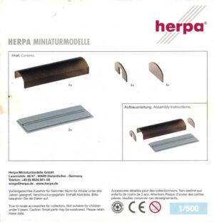 Alternative view of Skytrain Terminal 12-teilig Herpa 520126 1:500