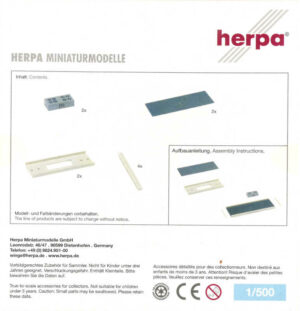 Alternative view of Besucherterrasse 10-teilig Herpa 520157 1:500