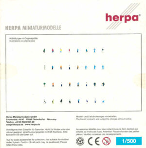 Alternative view of Zubehör: 32 diverse Figuren Herpa 520294 1:500