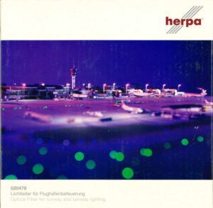 Scenix Series Lichtleiter für Flughafenbefeuerung Herpa 520478 1:500