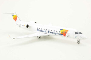 Alternative view of Bombardier CRJ-200ER British European G-JCEB NG Models 52075 1:200