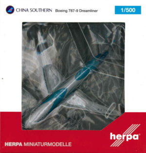 Boeing 787-9 China Southern B-1168 Herpa 533300 1:500