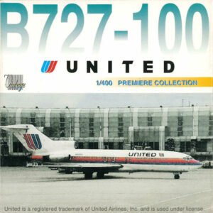 Boeing 727-100 United Airlines N7008U Dragon Wings 55222 1:400