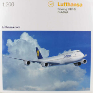 Boeing 747-8i Lufthansa D-ABYA Herpa 553759 1:200
