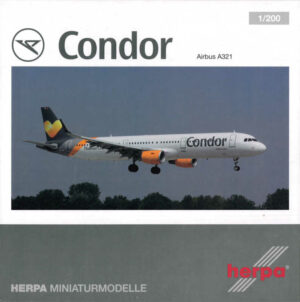 Airbus A321 Condor D-AIAC Herpa 557689 1:200