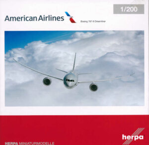 Boeing 787-9 American Airlines N820AL Herpa 557887 1:200