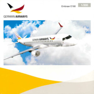 Embraer E190 German Airways D-AZFA Herpa 572378 1:200