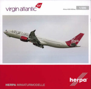 Airbus A330-900neo Virgin Atlantic "Space Oddity" G-VTOM Herpa 572934 1:200