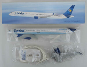 Alternative view of Boeing 757-300ER Condor D-ABOE PPC Holland 700824 Snap-Fit 1:200