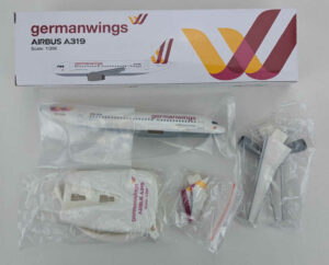 Alternative view of Airbus A319 Germanwings D-AGWM PPC Holland 704228 Snap-Fit 1:200