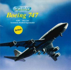 Boeing 747-400 British Airways Schabak 851/14 1:250