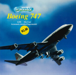 Boeing 747 KLM Royal Dutch Airlines Schabak 850/5 1:250