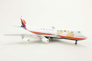 Alternative view of Boeing 747-100 TWA Trans World Airlines Schabak 851/10 1:250