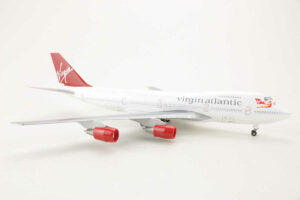 Alternative view of Boeing 747 Virgin Atlantic Schabak 851/127 1:250