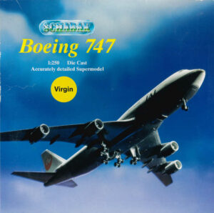 Boeing 747 Virgin Atlantic Schabak 851/127 1:250