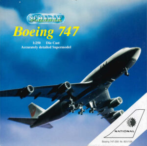 Boeing 747-200 National Schabak 851/159 1:250