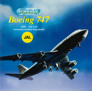 Boeing 747 JAL Japan Airlines "Super Resort" Schabak 852/11 1:250