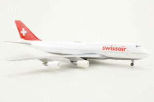 Alternative view of Boeing 747 Swissair Schabak 852/4 1:250