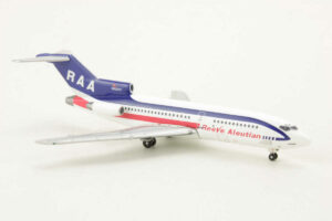 Alternative view of Boeing 727-100C Reeve Aleutian Airways N832RV Aeroclassics AC18088 1:400
