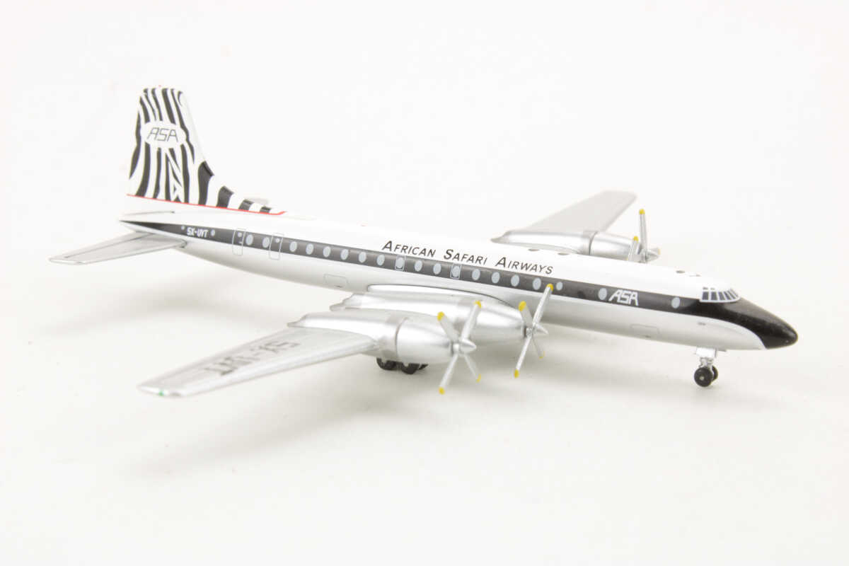 Bristol 175 Britannia 300 African Safari Airways 5X-UVT Aeroclassics ACAFR0109 1:400 – Bild 2