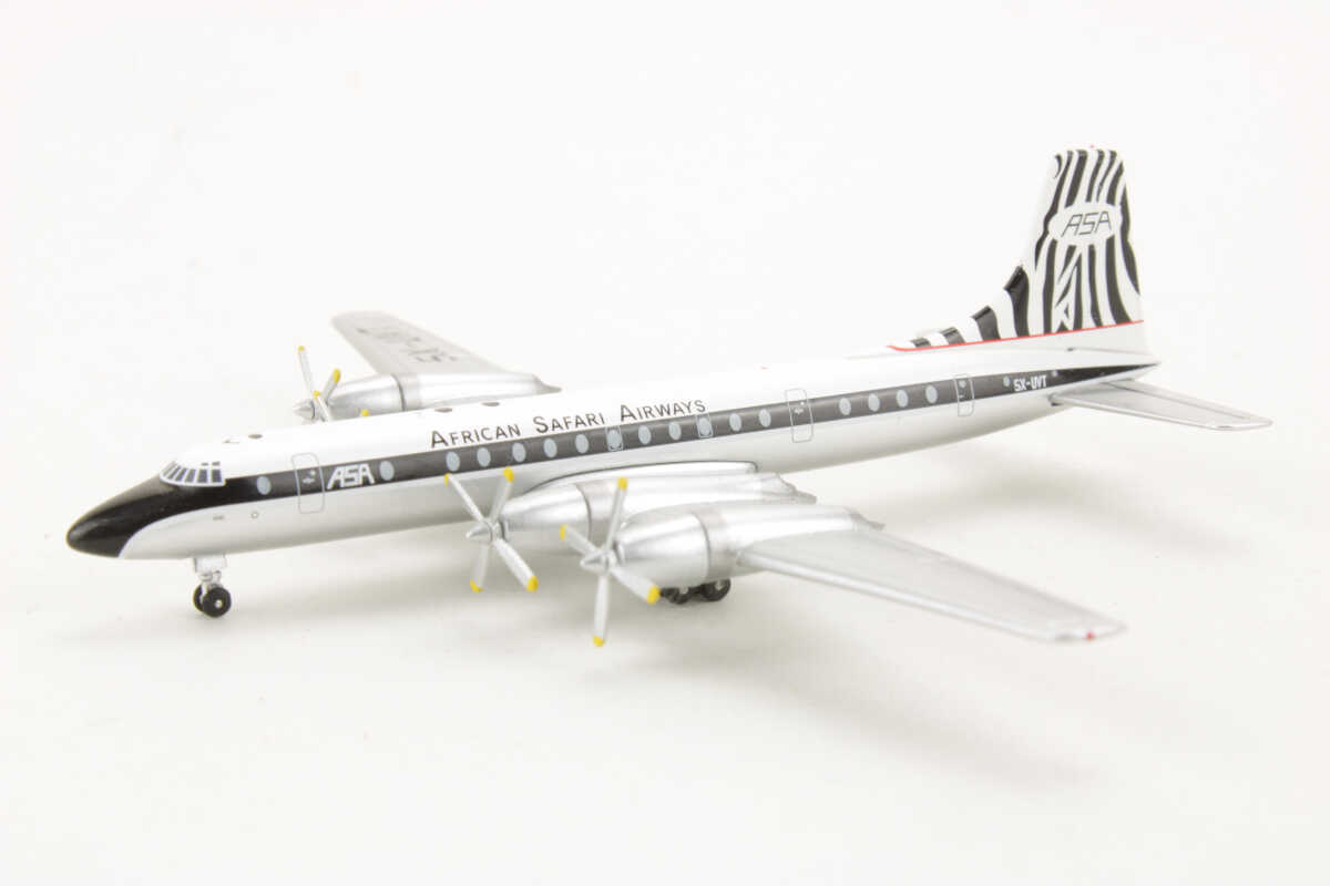 Bristol 175 Britannia 300 African Safari Airways 5X-UVT Aeroclassics ACAFR0109 1:400 – Bild 3