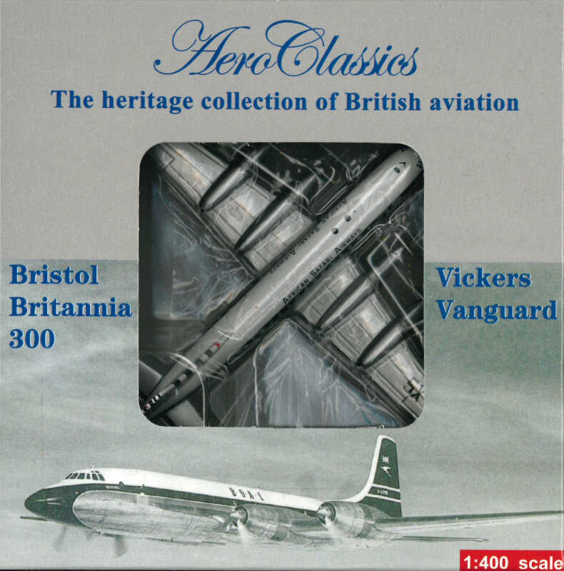 Bristol 175 Britannia 300 African Safari Airways 5X-UVT Aeroclassics ACAFR0109 1:400