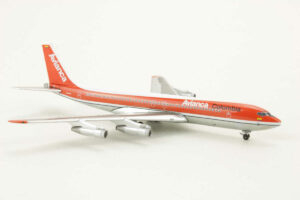Alternative view of Boeing 707-320C Avianca Colombia HK-2070X Aeroclassics ACHK2070 1:400