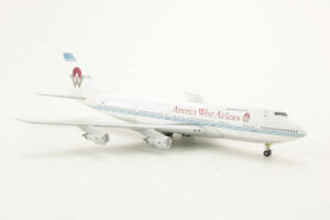 Alternative view of Boeing 747-200 America West Airlines N531AW Big Bird 1:400