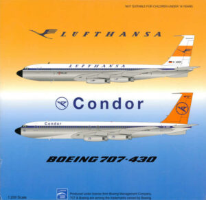 *2.Wahl* Boeing 707-430 Lufthansa D-ABOF Inflight200 B-704-LH-001P 1:200 *2nd choice*
